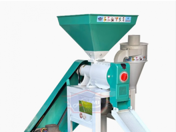 Corn peeling and grinding making machine Wheat peeling and grinding making machi
