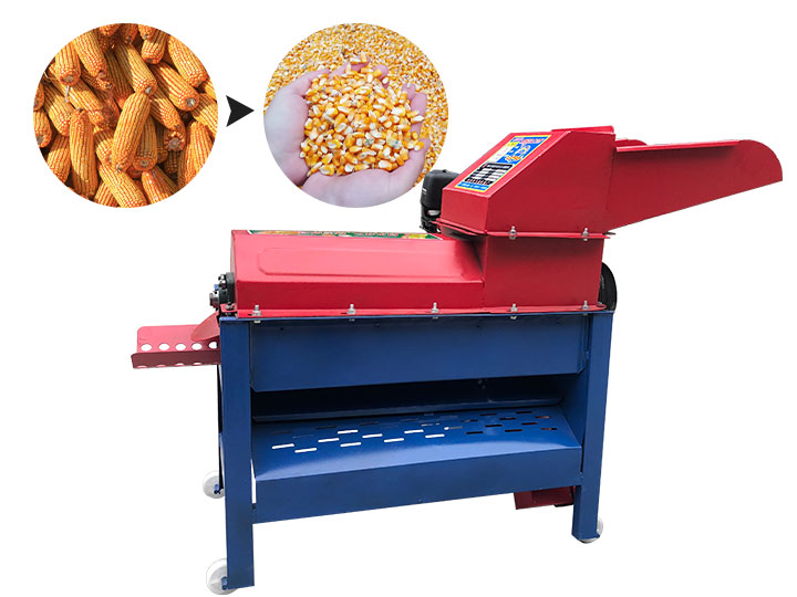 Maize thresher machine | wheel corn thresher corn sheller 5TYM-850
