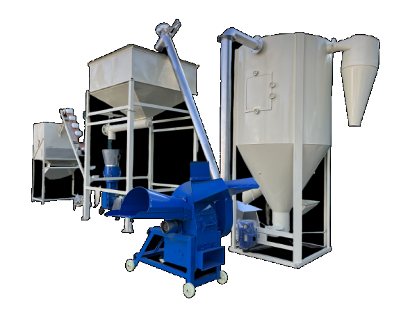 Big farm livestock farm  feed pellet processing line  production line