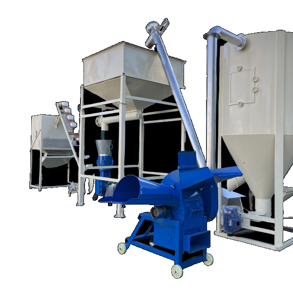 Big farm livestock farm  feed pellet processing line  production line