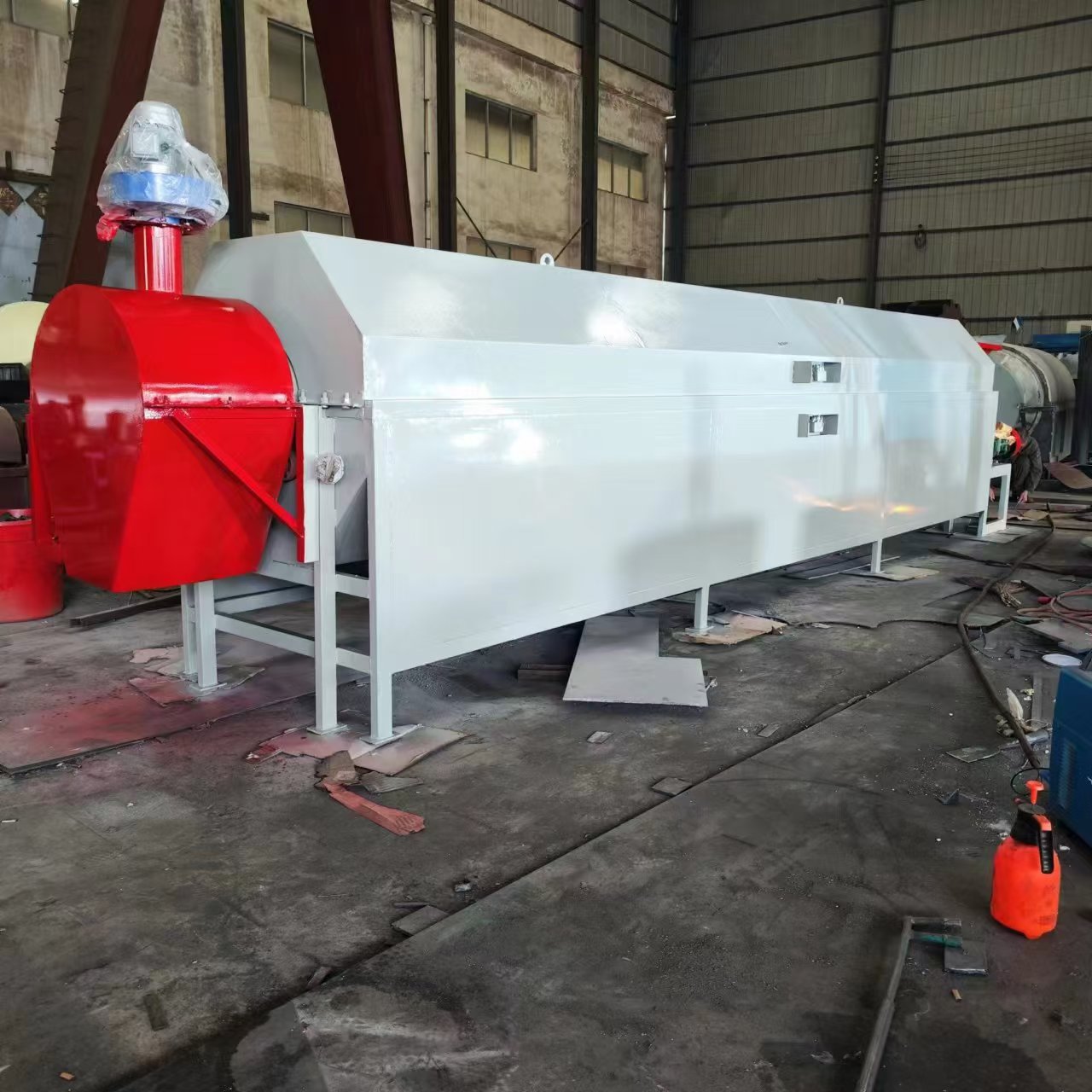 Small Sand Dryer machine  Equipment Electric Heating Drum  Machine