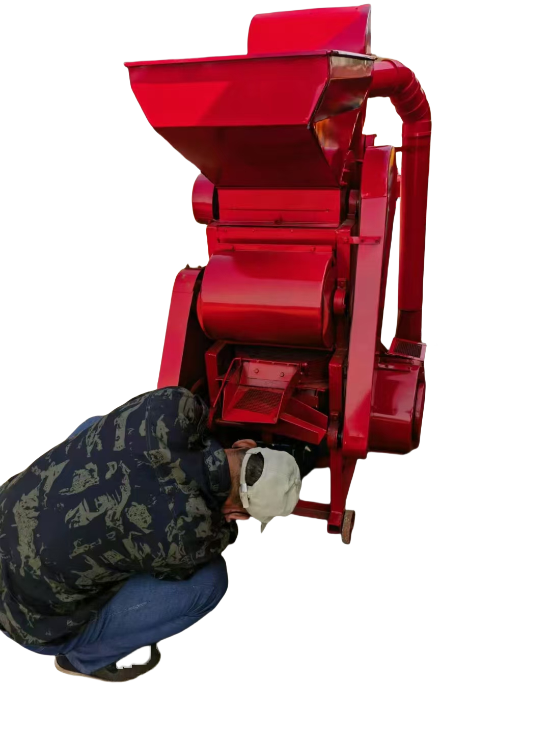 Moveable Mini Groundnut Picker Peanut Harvester Picking Machine re-peeling peanu