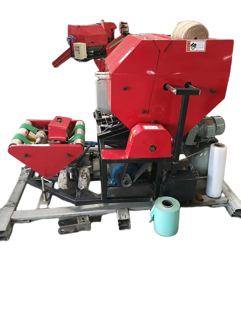 Factory High Quality  silage Baler  Electric Motor Diesel  engine Fully Automati