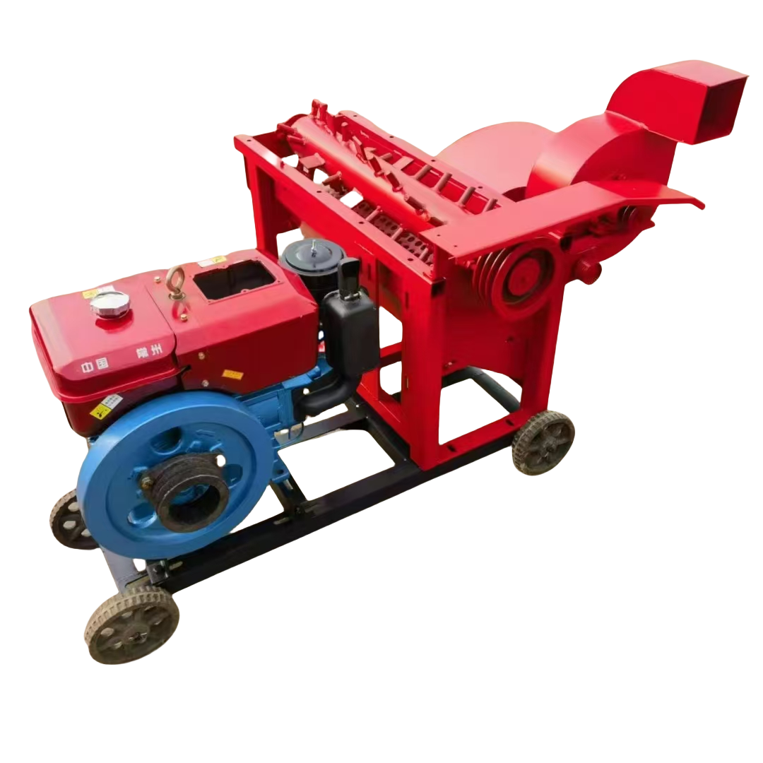 850 Type Corn Peeling and Thresher  Machine Motor power  Diesel Engine and Stick