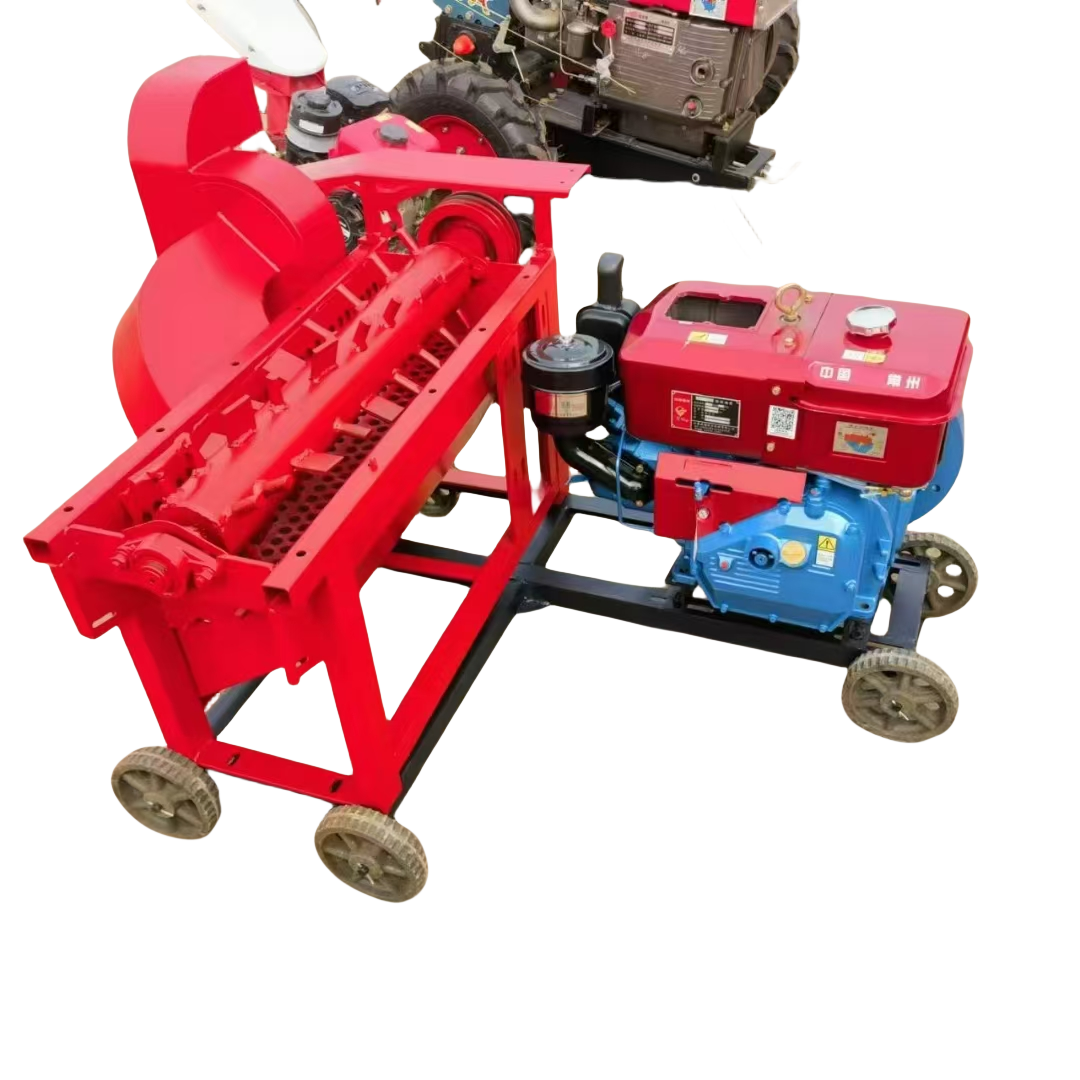 850 Type Corn Peeling and Thresher  Machine Motor power  Diesel Engine and Stick
