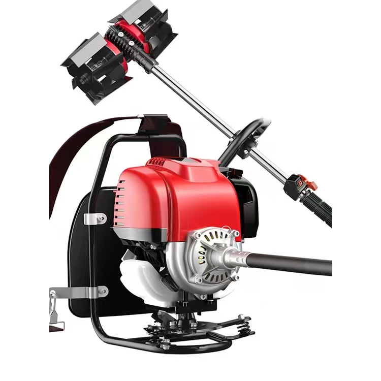 Backpack  4 Stroke Hand Grass Cutting Machine GASOLINE GARSS CUTTER BRUSH CUTTER