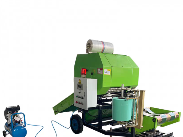 Factory High Quality  silage Baler  Electric Motor Diesel  engine Fully Automati
