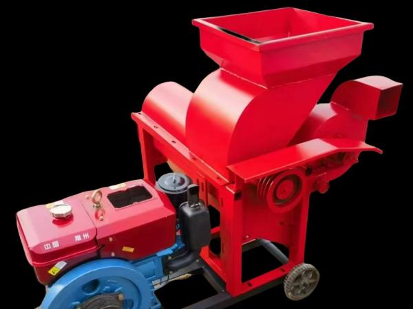 850 Type Corn Peeling and Thresher  Machine Motor power  Diesel Engine and Stick