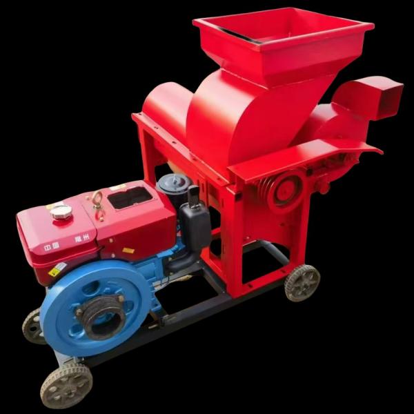850 Type Corn Peeling and Thresher  Machine Motor power  Diesel Engine and Stick
