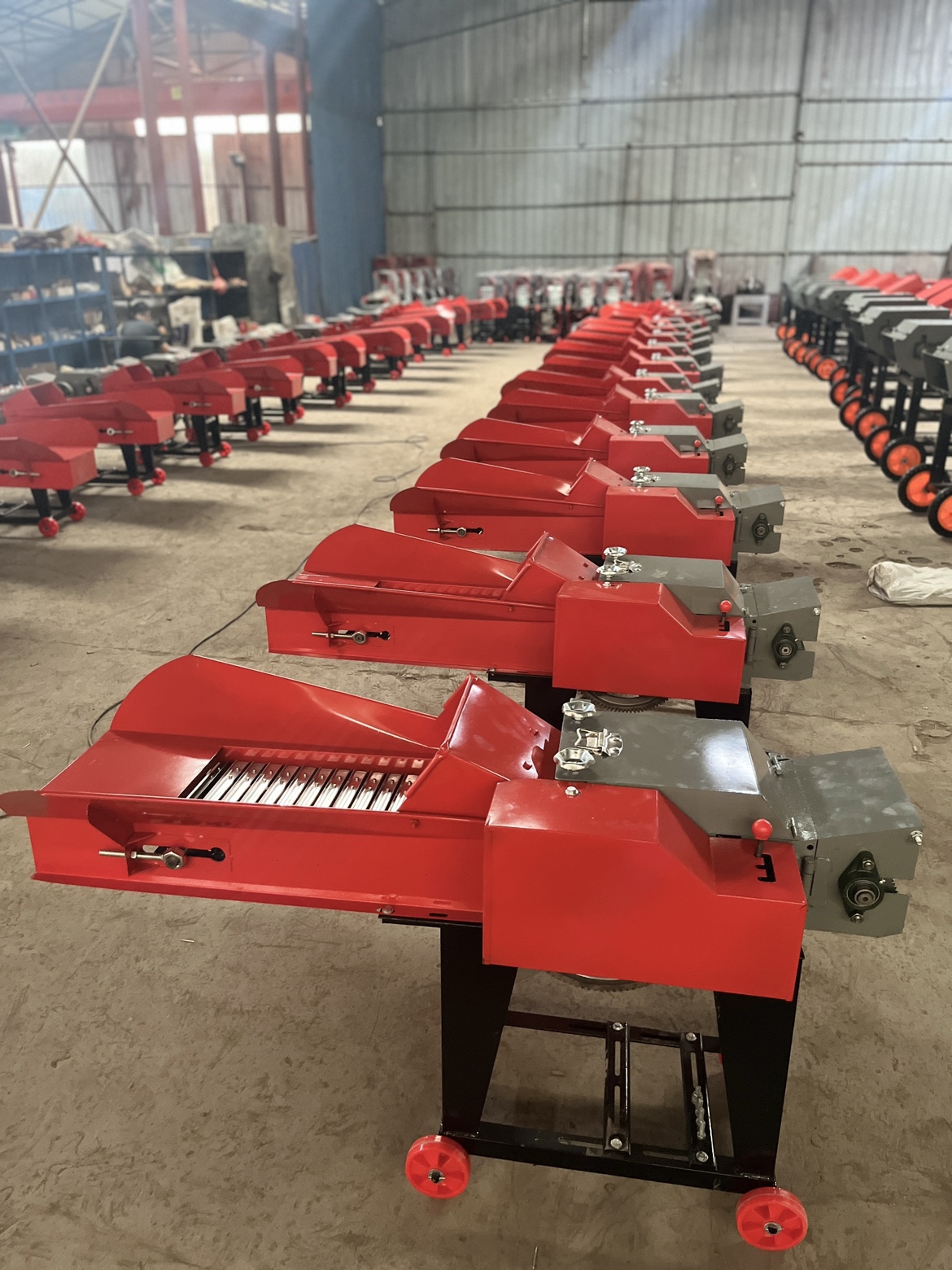 Wholesale Hot Sale Small Mini Chaff Cutter Machine  Farm Machinery Animal Feed C