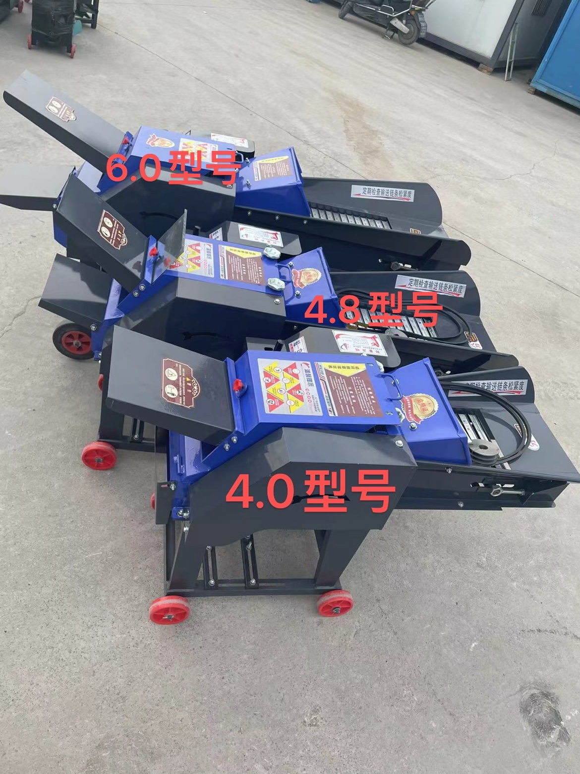 Wholesale Hot Sale Small Mini Chaff Cutter Machine  Farm Machinery Animal Feed C
