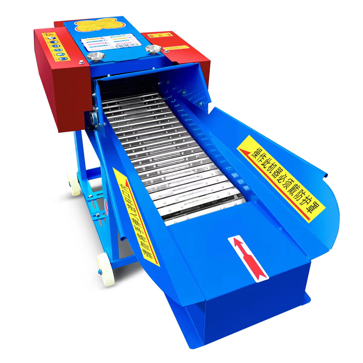 Wholesale Hot Sale Small Mini Chaff Cutter Machine  Farm Machinery Animal Feed C