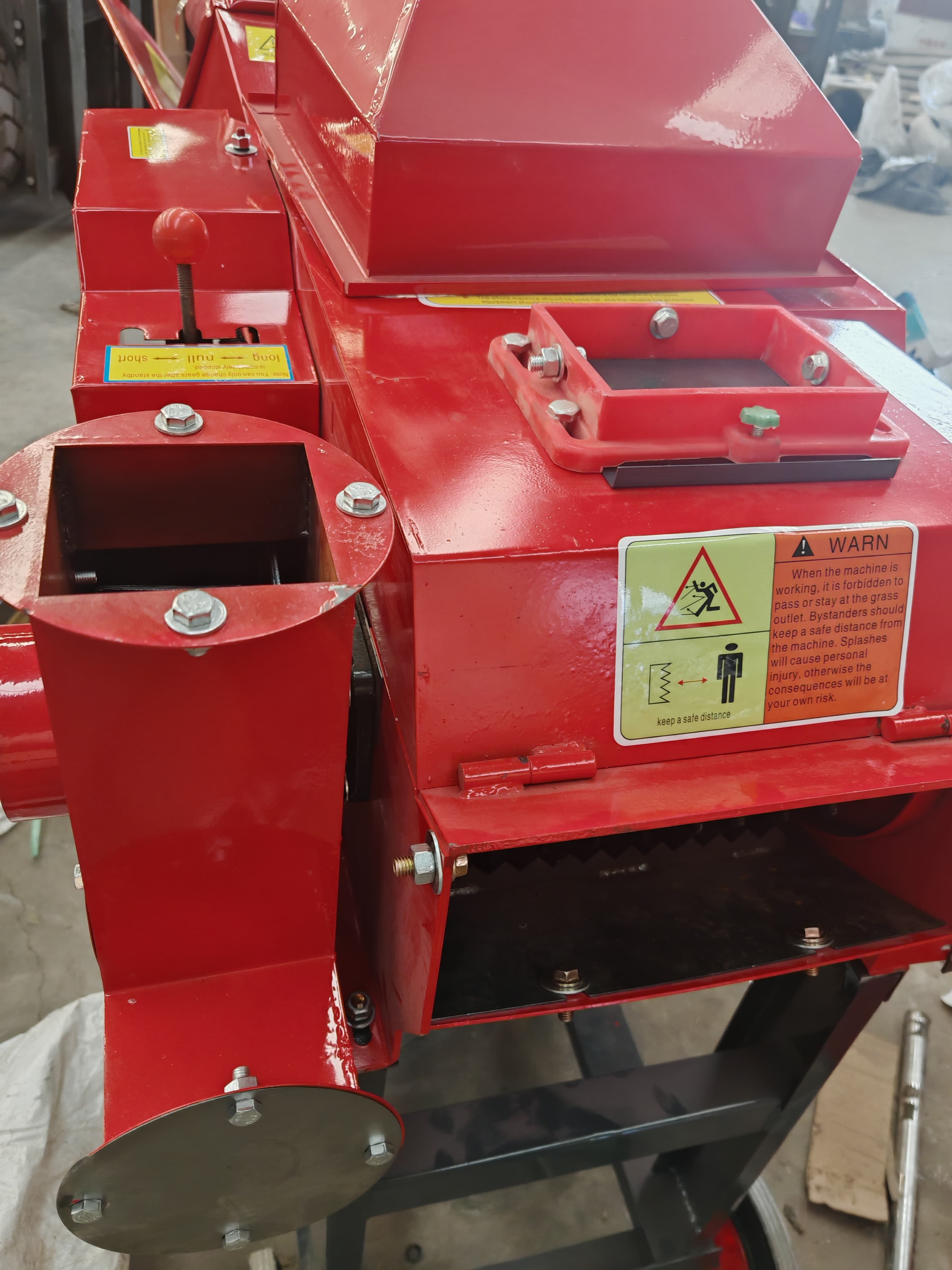 Horizontal Chaff Cutter Machine Straw Kneading Silk Grass Cutter Machine  Hay Gr