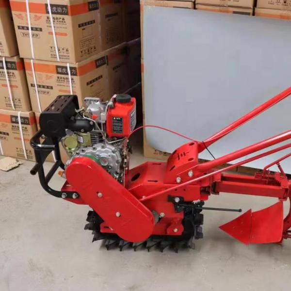 Multifuctional Agricultural Track Micro tiller machinery  Gasoline Diesel Engine