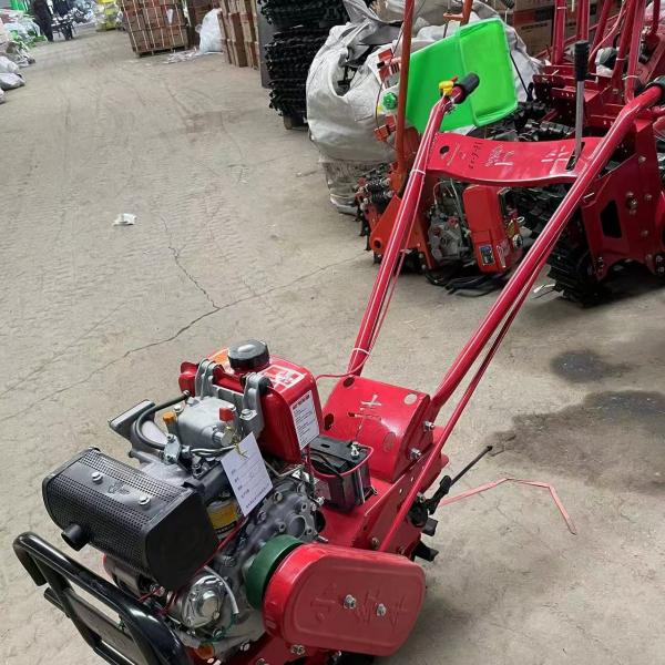 Multifuctional Agricultural Track Micro tiller machinery  Gasoline Diesel Engine