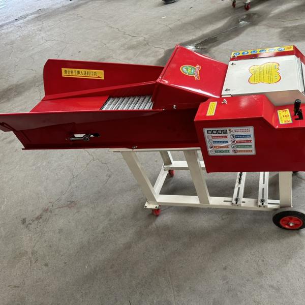 Wholesale Hot Sale Small Mini Chaff Cutter Machine  Farm Machinery Animal Feed C