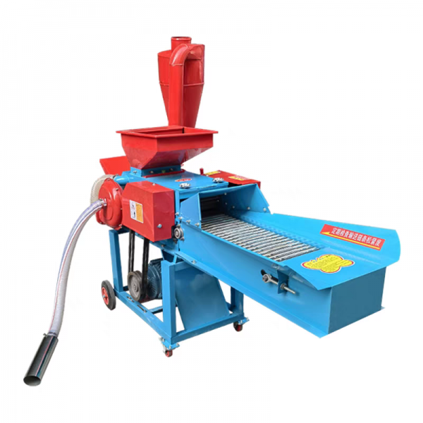Horizontal Chaff Cutter Machine Straw Kneading Silk Grass Cutter Machine  Hay Gr