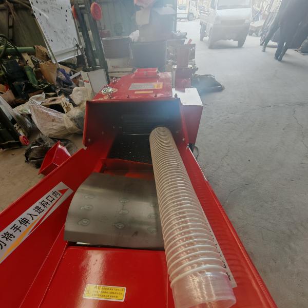 Horizontal Chaff Cutter Machine Straw Kneading Silk Grass Cutter Machine  Hay Gr