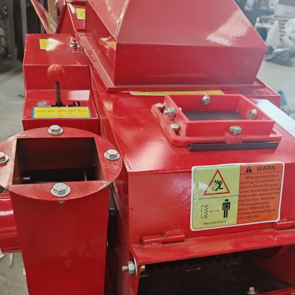 Horizontal Chaff Cutter Machine Straw Kneading Silk Grass Cutter Machine  Hay Gr