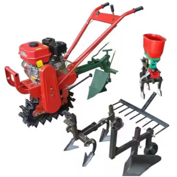 Multifuctional Agricultural Track Micro tiller machinery  Gasoline Diesel Engine